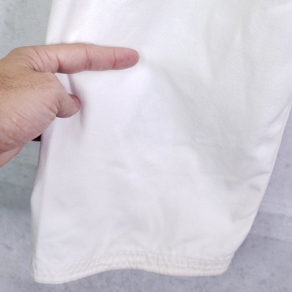 Gracie Jiu-Jitsu Youth Gi Pants, White, 17-22 Waist 19.5 Inseam MMA UFC Boys - Picture 8 of 9